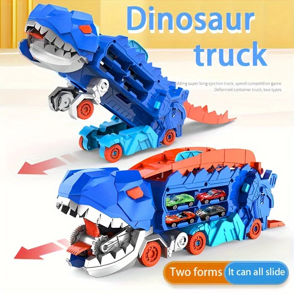 🚗 Transport Dinosaur Truck with Foldable Sliding